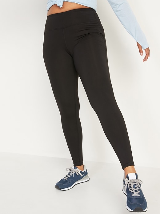 Old Navy - Mid-Rise PowerPress Compression Leggings for Women