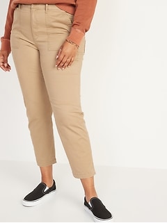 old navy womens khaki pants