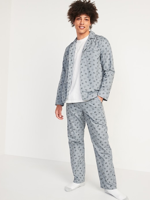 Image number 1 showing, Poplin Pajama Set for Men