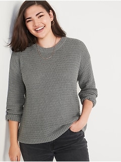 old navy women's white sweater