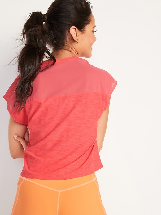 L'image numéro 6 présente T-shirt Breathe ON ample à manches courtes pour Femme