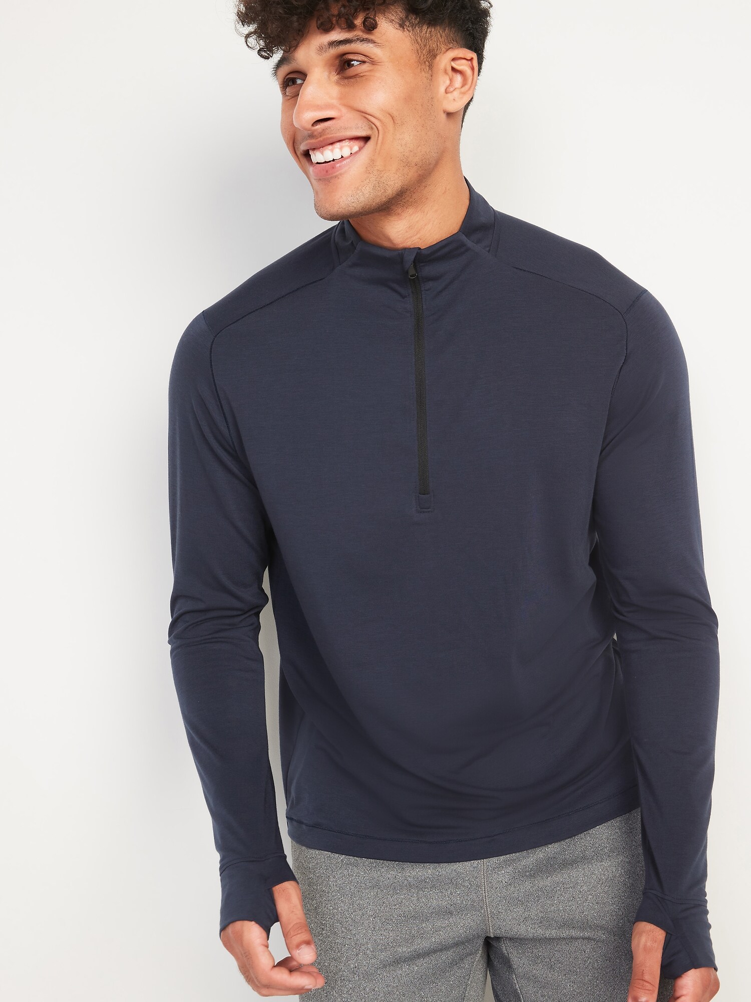 4-Way-Stretch Performance Half-Zip Top 