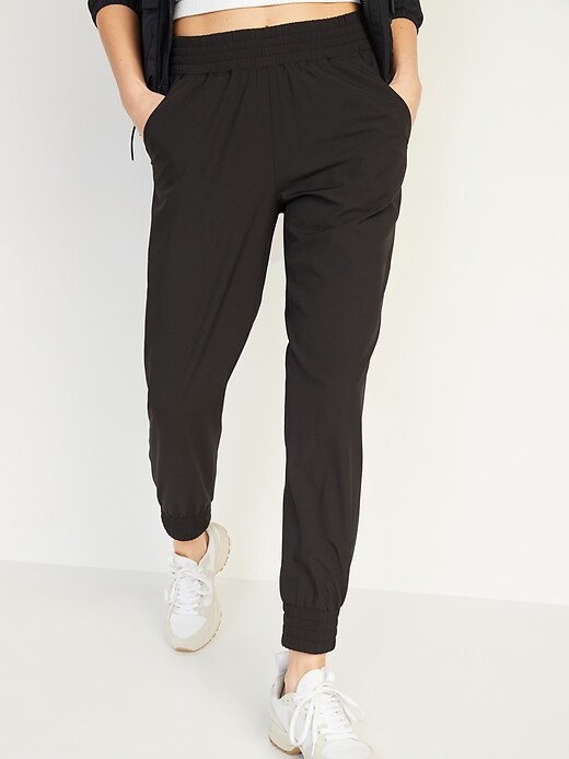 Image number 3 showing, High-Waisted StretchTech Tapered Pants