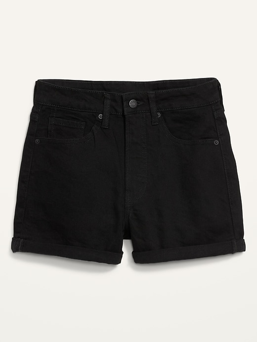 Image number 4 showing, High-Waisted OG Straight Jean Shorts for Women -- 3-inch inseam