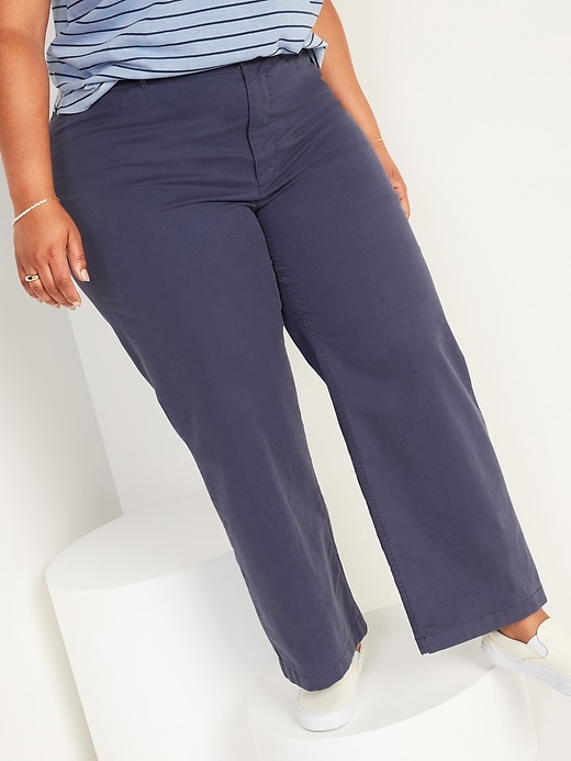 Image number 7 showing, Extra High-Waisted Wide-Leg Pants for Women