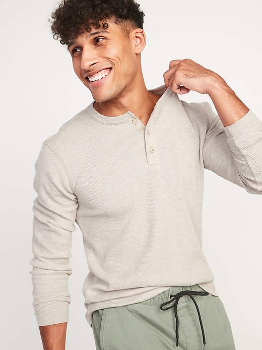 old navy thermal shirt