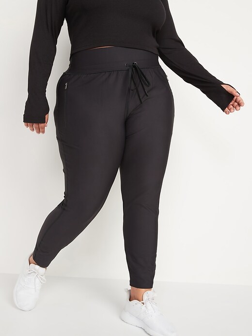 Image number 7 showing, High-Waisted PowerSoft Jogger Pants