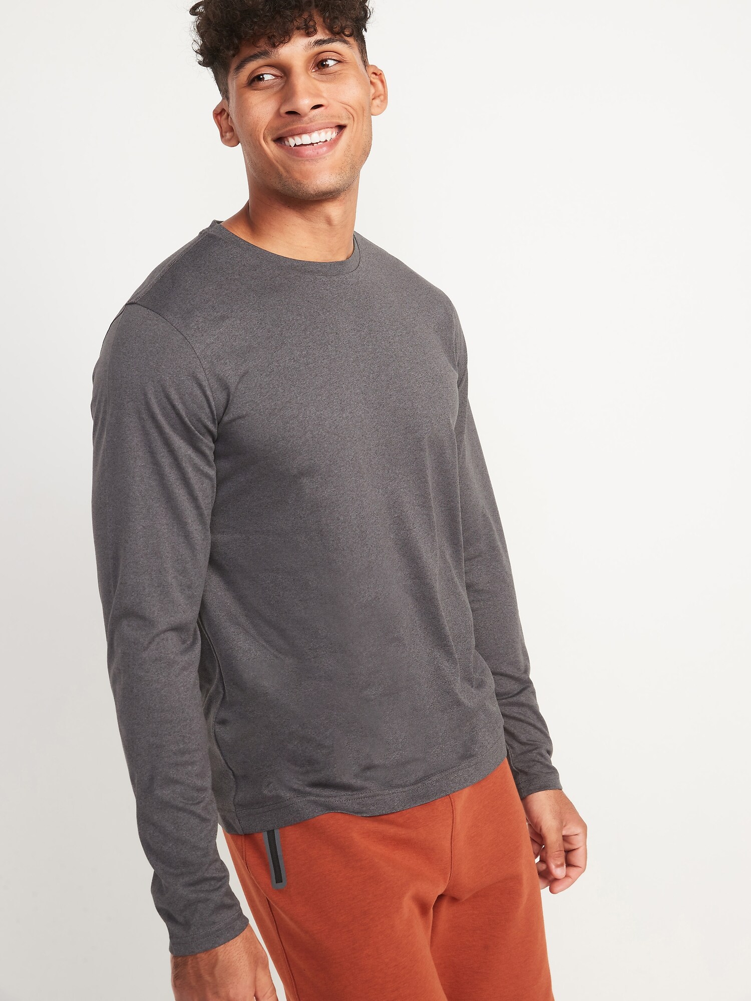 Go-Dry Cool Odor-Control Core Long-Sleeve T-Shirt | Old Navy