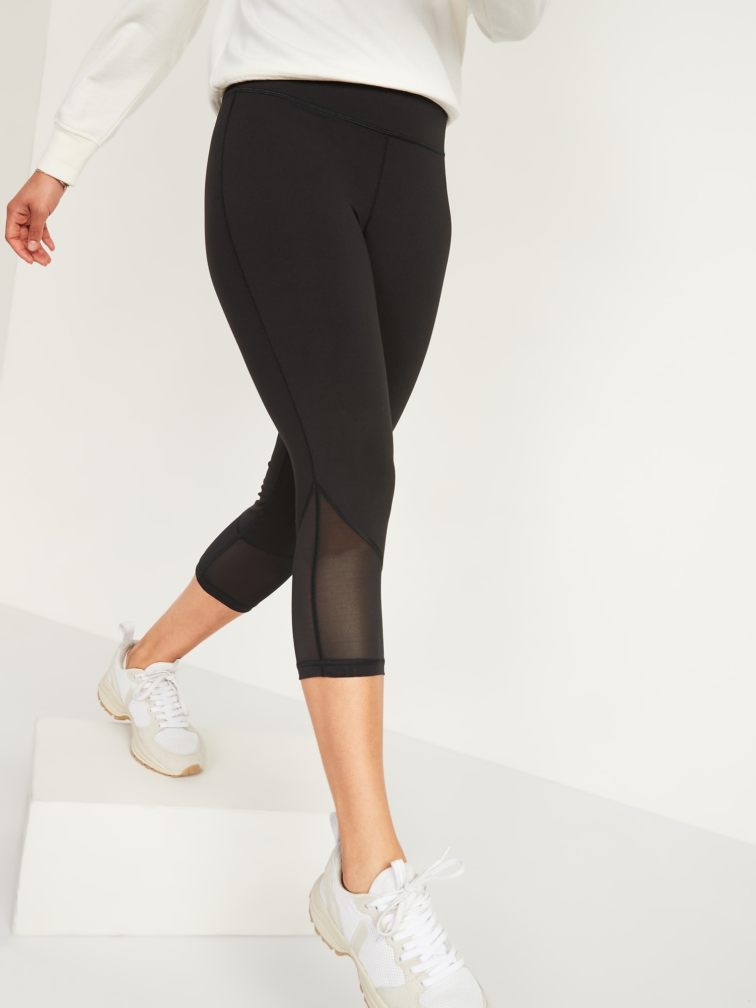 Old Navy High Waisted Cropped Leggings For Women