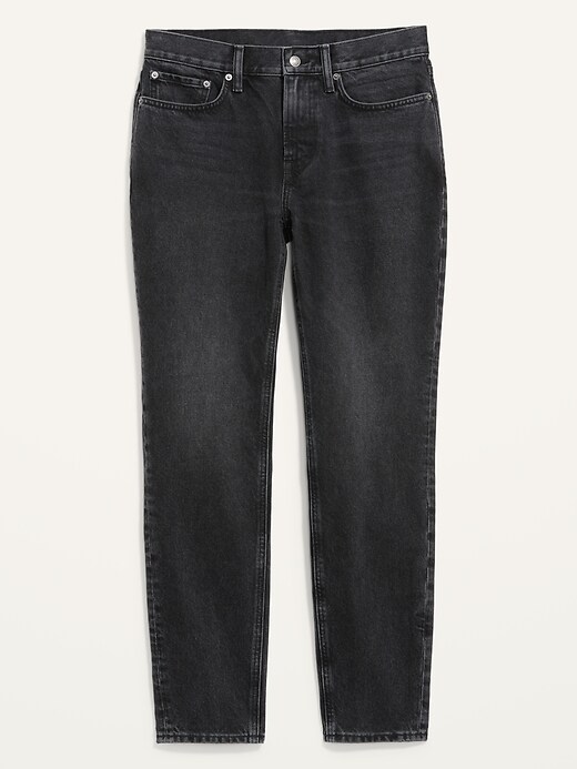 Original Straight Taper Non-Stretch Black Jeans for Men | Old Navy