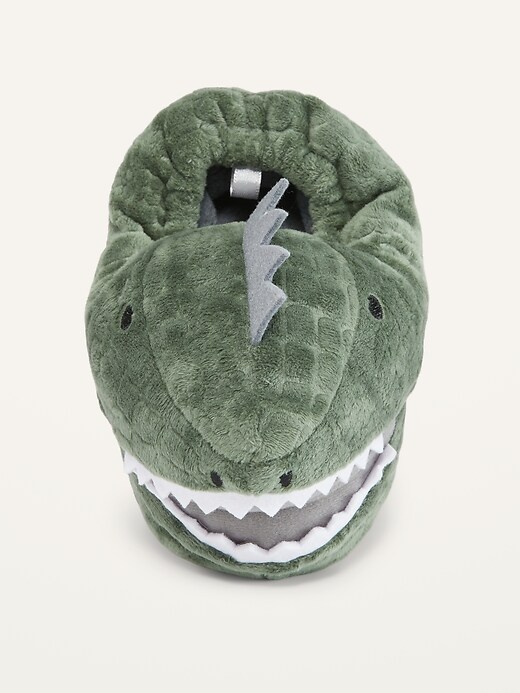 View large product image 2 of 4. Unisex Critter Slippers for Toddler