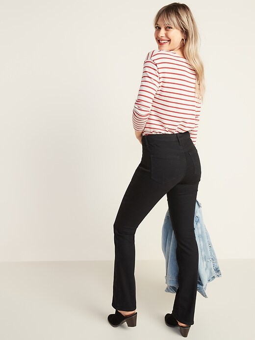 Image number 6 showing, High-Waisted Kicker Boot-Cut Jeans For Women