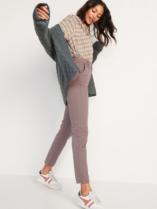 Image number 3 showing, High-Waisted O.G. Straight Chino Pants for Women