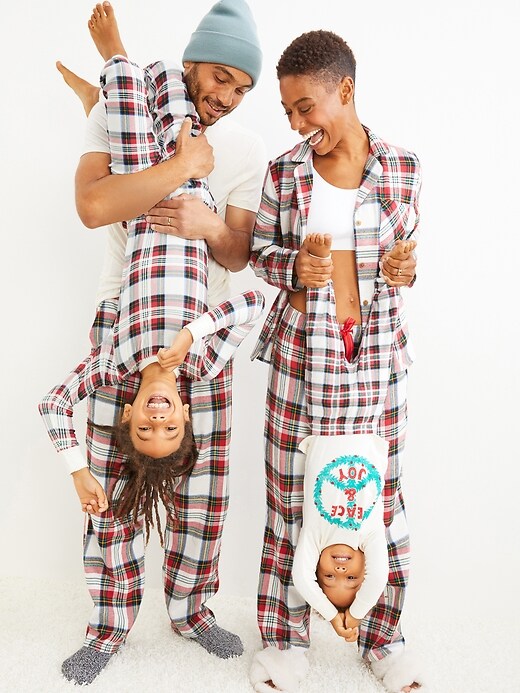 Image number 4 showing, Matching Plaid Flannel Pajama Pants for Men