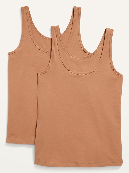 View large product image 1 of 1. Sleeveless First Layer Tank 2-Pack