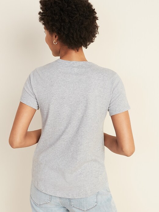 L'image numéro 2 présente T-shirt ras du cou tout-aller pour femme