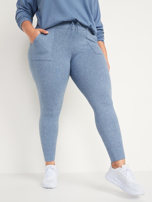 Image number 7 showing, High-Waisted CozeCore Jogger Leggings for Women