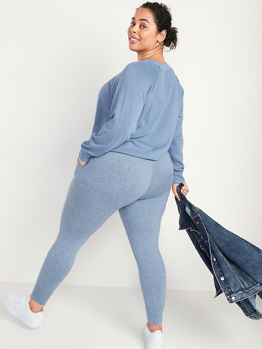 Image number 8 showing, High-Waisted CozeCore Jogger Leggings for Women