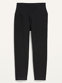 View large product image 3 of 3. High-Waisted Crop Leggings For Women