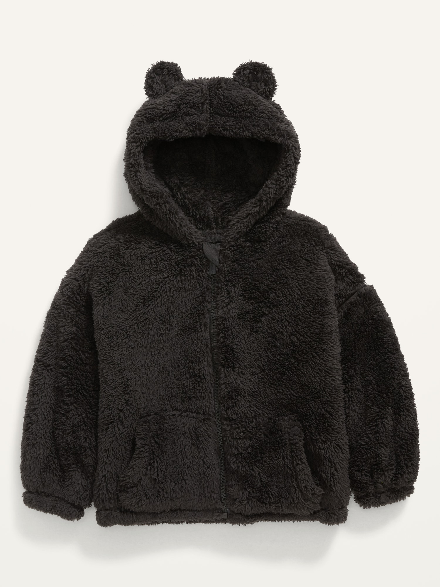 Sherpa Critter Zip Hoodie For Toddler Girls | Old Navy