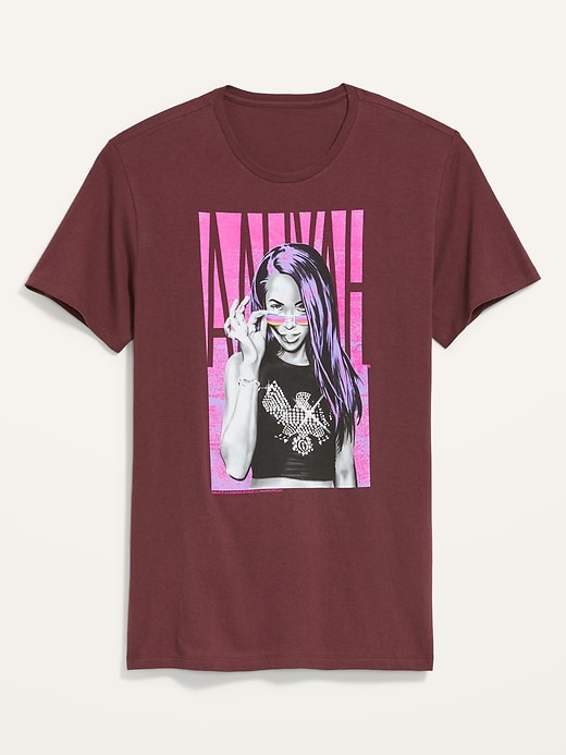 View large product image 2 of 2. Aaliyah&#174 Graphic T-Shirt