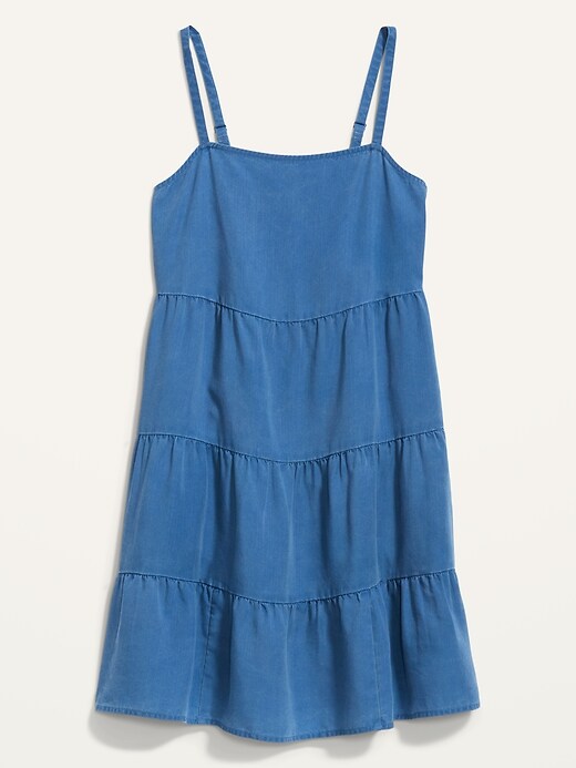 Sleeveless Tiered Midi Cami Swing Dress for Women | Old Navy