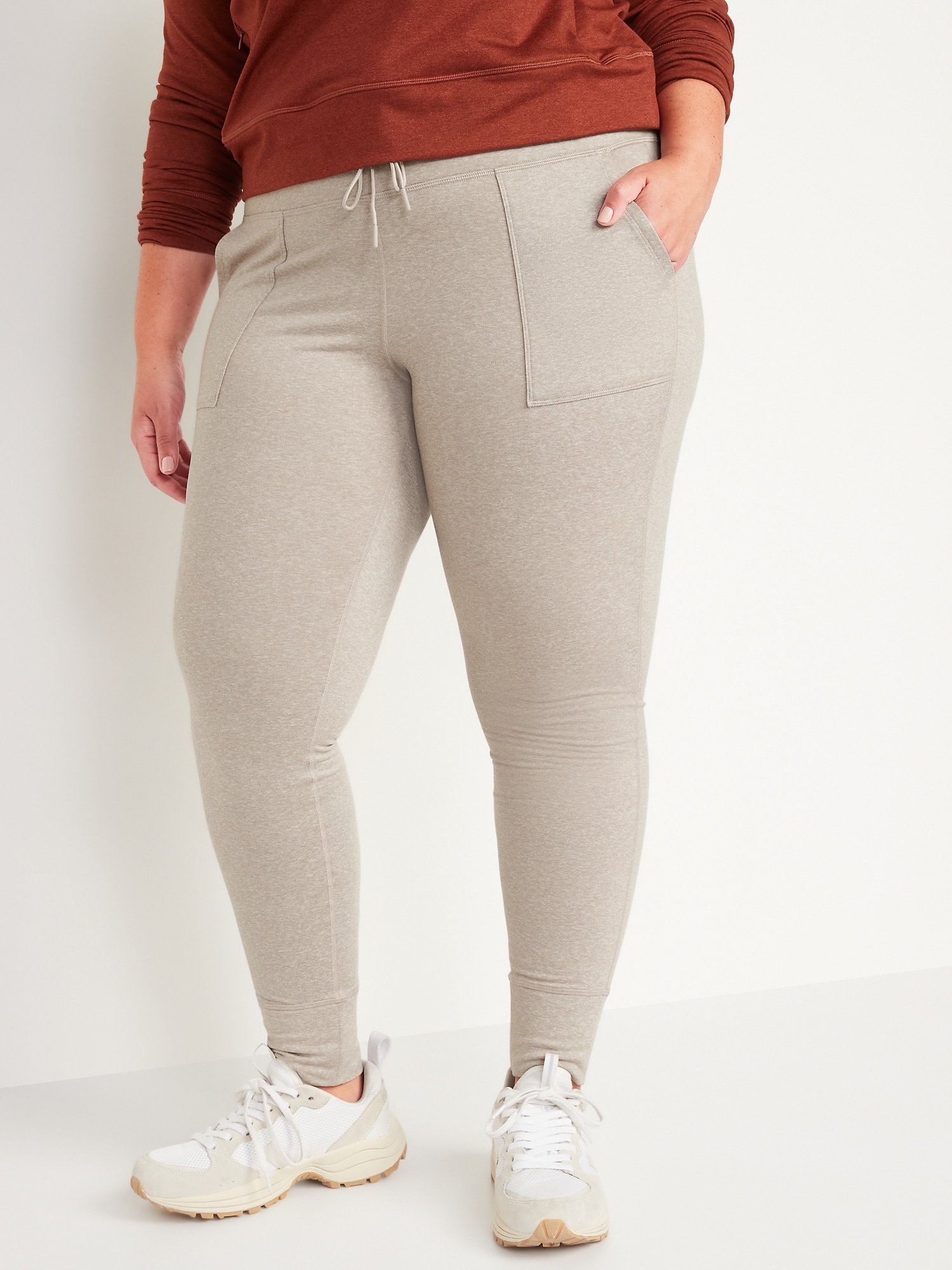 HighWaisted CozeCore Jogger Leggings for Women Old Navy