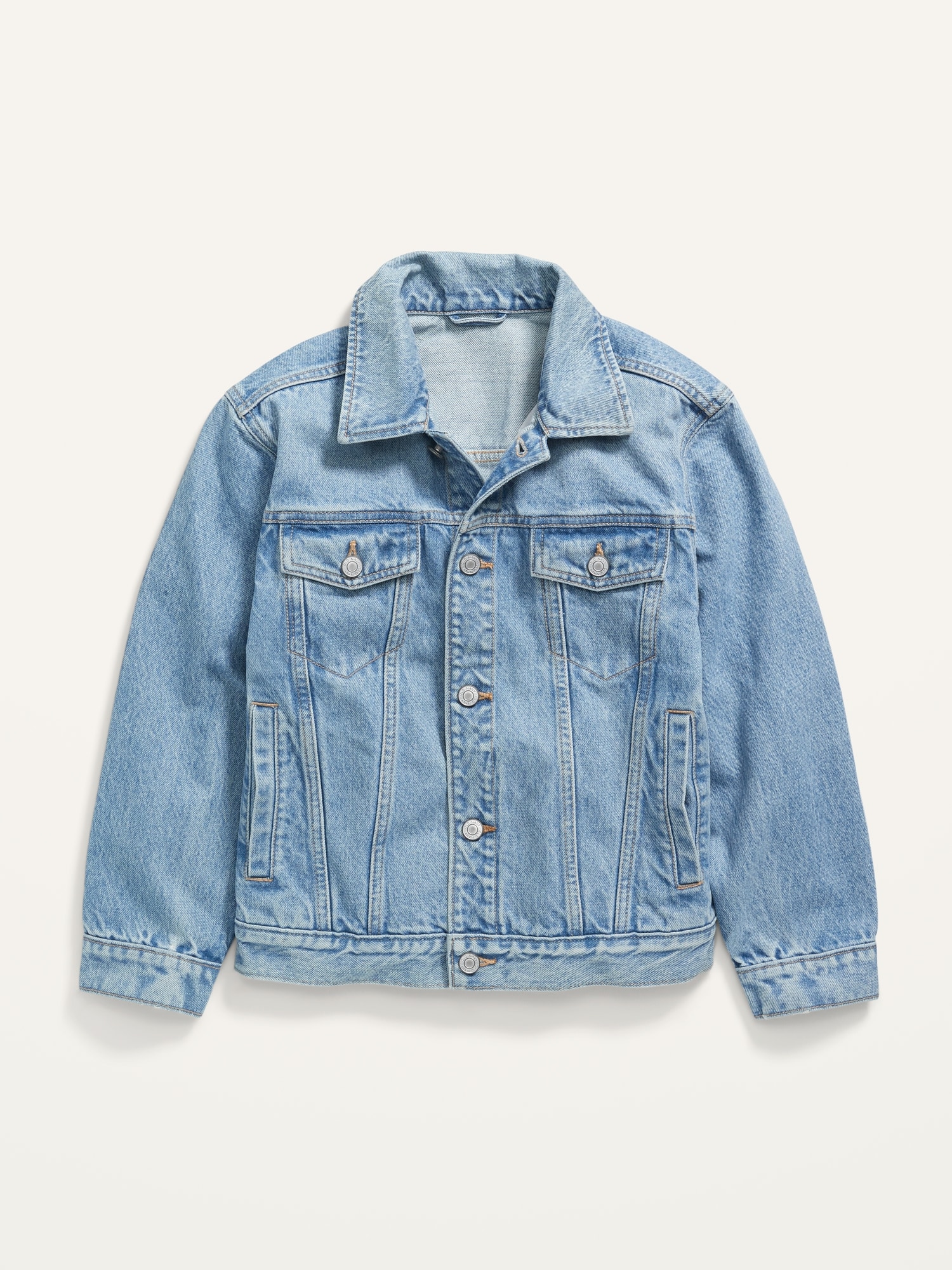 Kids oversized sale denim jacket