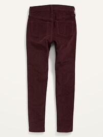 View large product image 4 of 4. High-Waisted Rockstar Super Skinny Corduroy Jeggings for Girls
