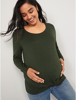 old navy long sleeve maternity shirts