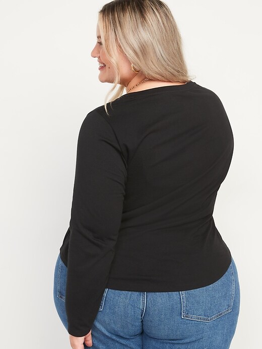 EveryWear VNeck LongSleeve TShirt for Women Old Navy