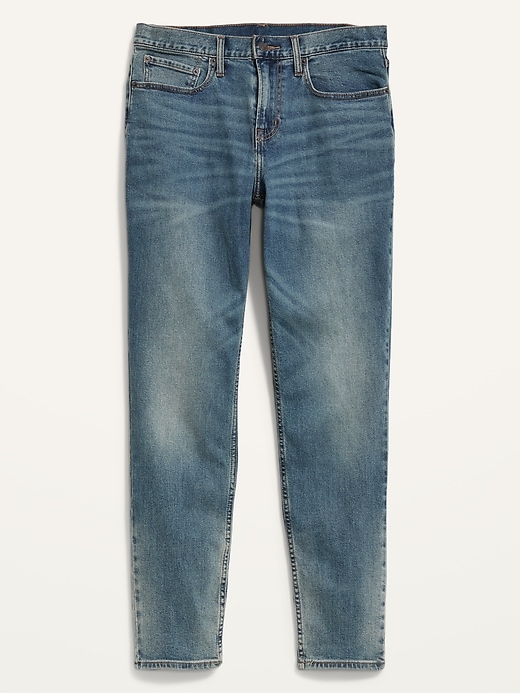 Image number 4 showing, Athletic Taper Built-In Flex Medium-Wash Jeans