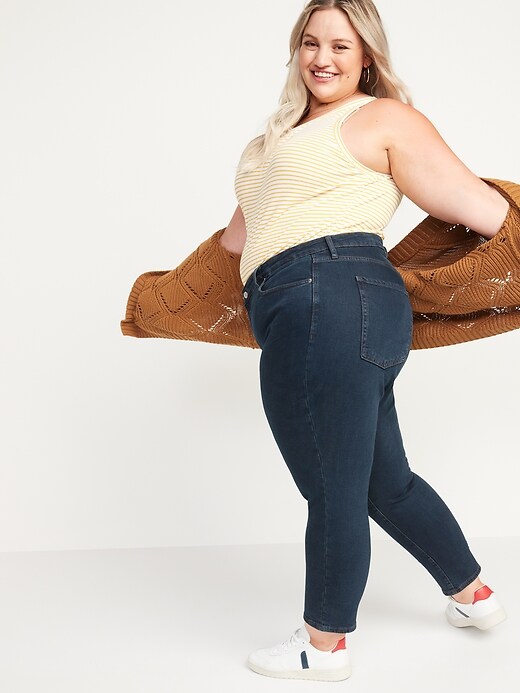 Image number 8 showing, Curvy High-Waisted O.G. Straight Jeans for Women