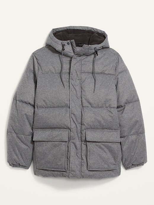 Image number 4 showing, Frost-Free Textured Hooded Puffer Jacket