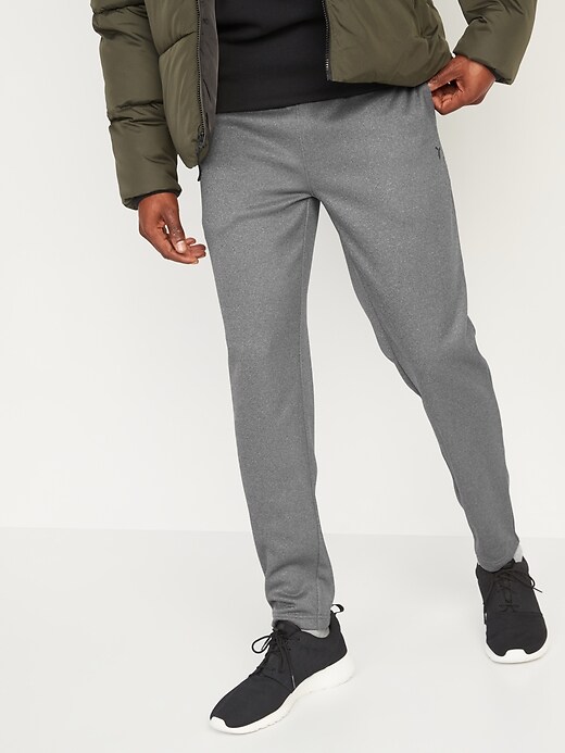View large product image 1 of 3. Soft-Brushed Go-Dry Tapered Performance Sweatpants