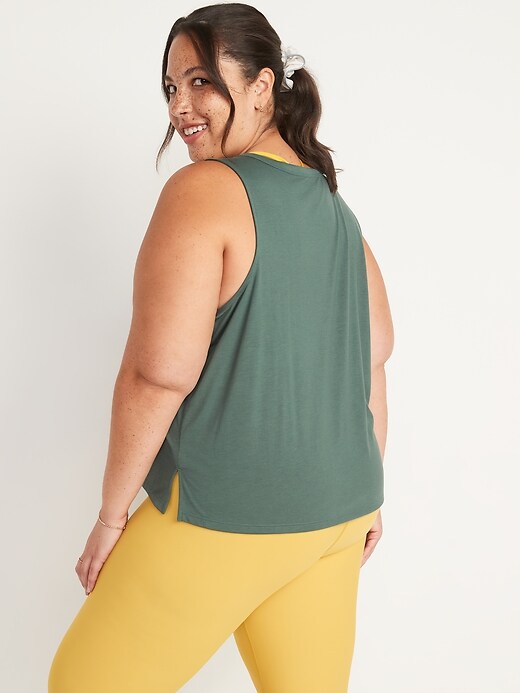Image number 8 showing, UltraLite All-Day Performance Crop Tank Top for Women 