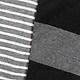 Gray Stripe/Black Stripe/Solid Gray