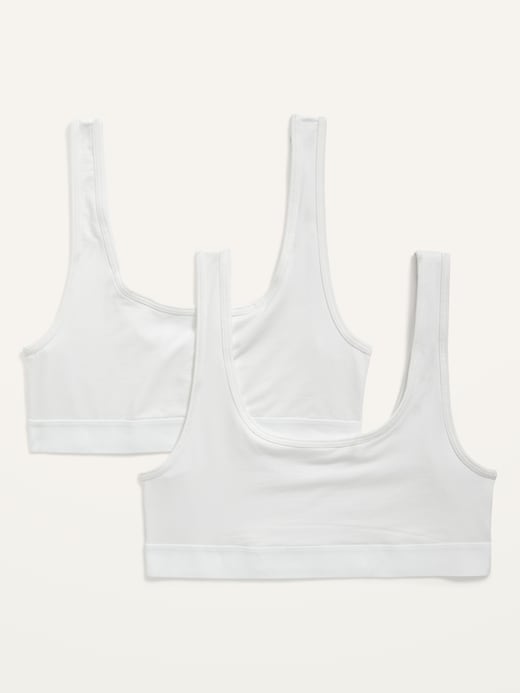 Old Navy Supima Cotton-Blend Bralette Top 2-Pack