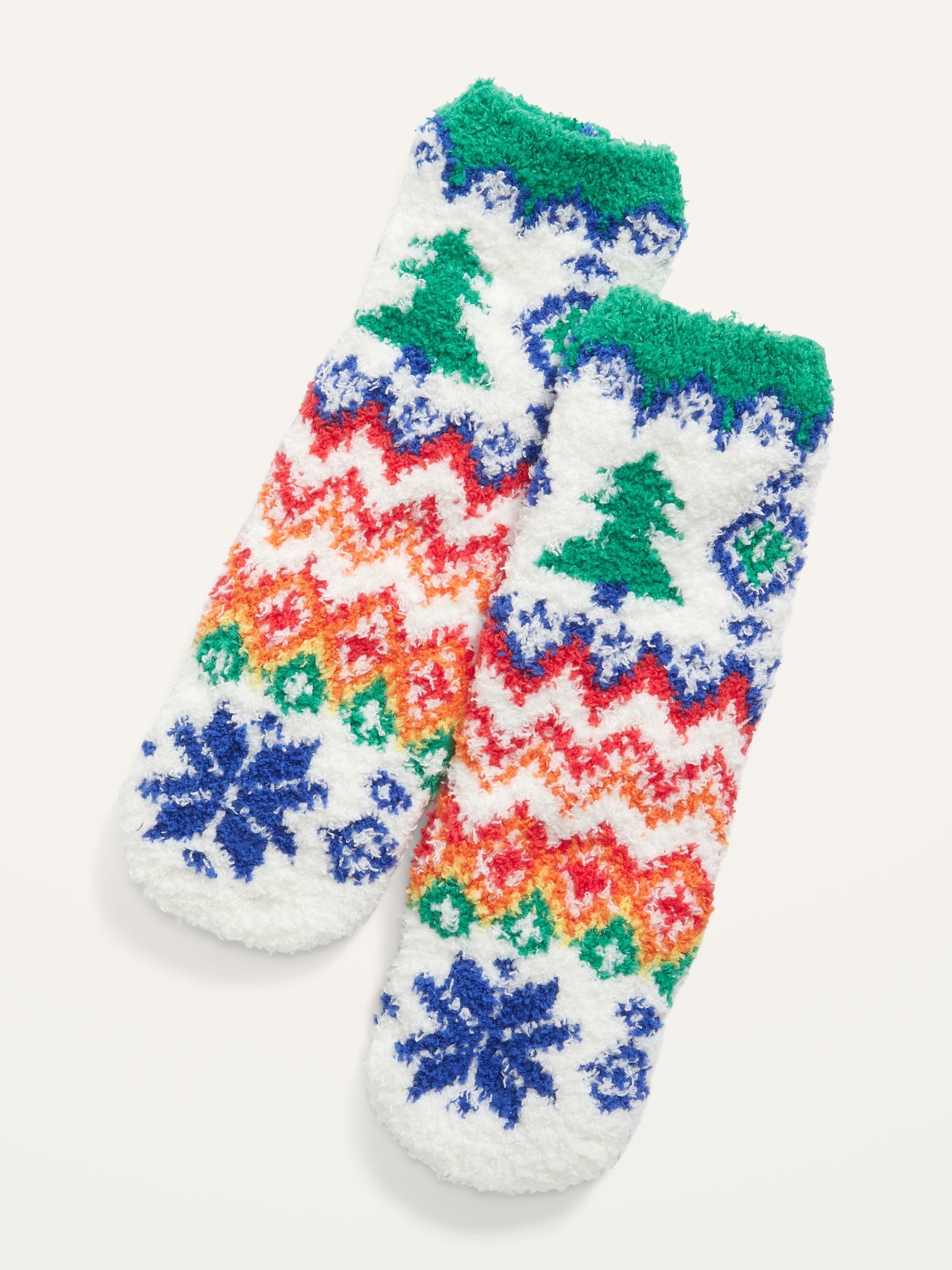 Gender-Neutral Printed Cozy Socks for Kids | Old Navy