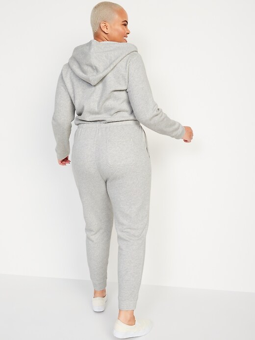 Image number 2 showing, Hooded Front-Zip Jumpsuit for Women
