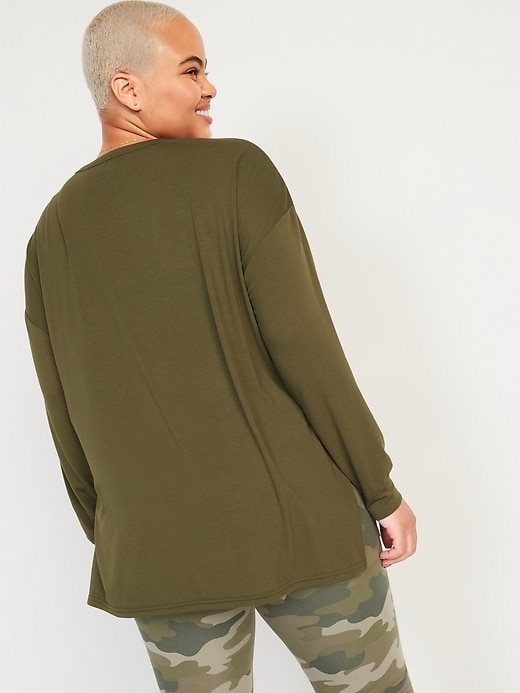 Image number 2 showing, Long-Sleeve UltraLite All-Day Performance Tunic T-Shirt