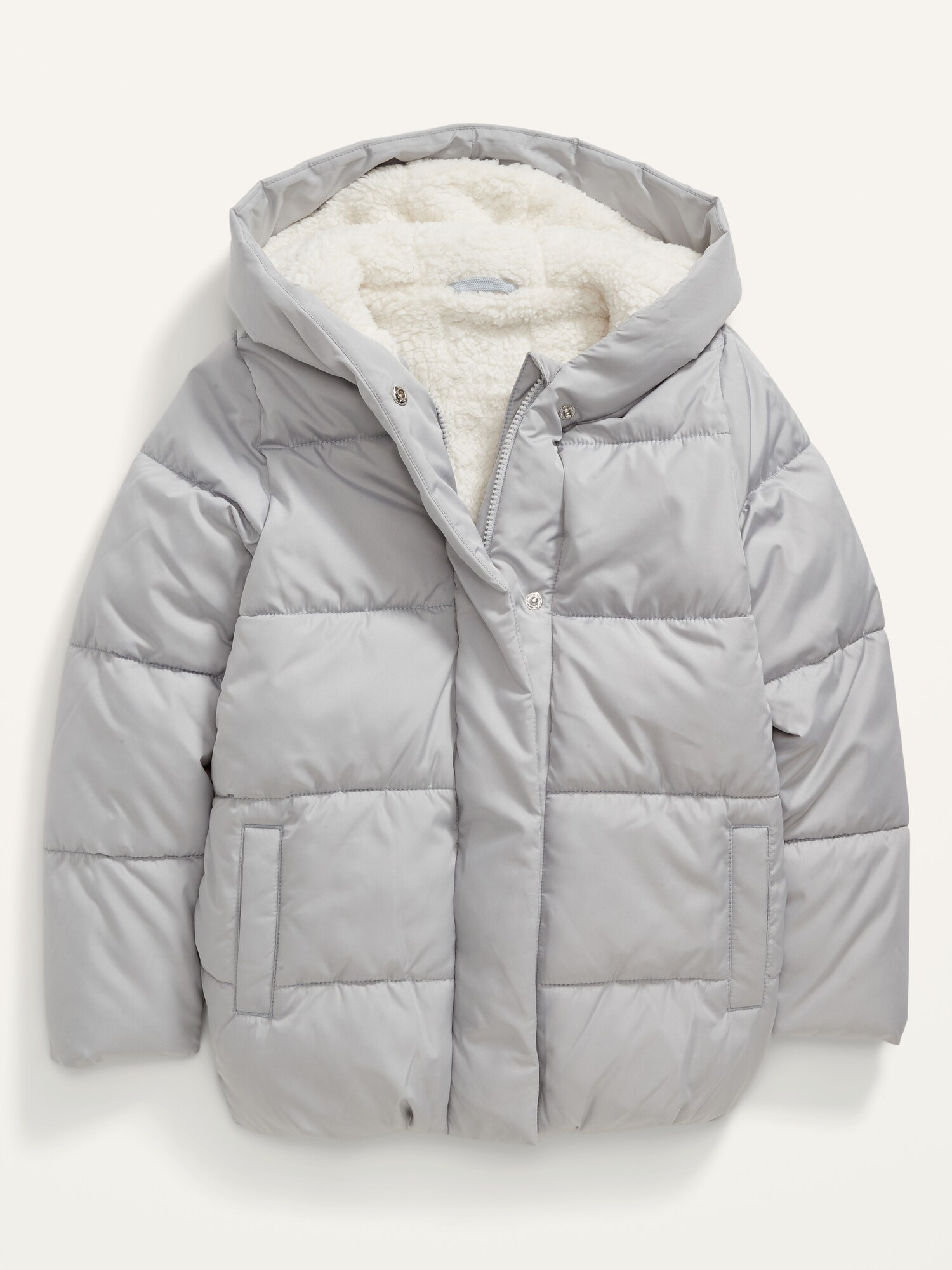 Manteau D'hiver Capuchon Pour Fille JiAmy - Doudoune Cintrée Avec Col Fausse Fourrure, 1 à 5 Ans