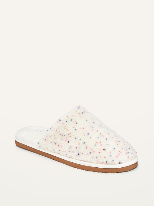 Old Navy Faux-Fur-Lined Sherpa Slippers For Women. 1