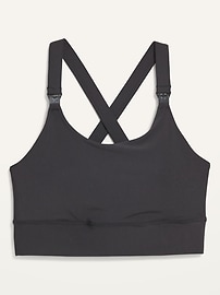 View large product image 3 of 3. Maternity PowerSoft Nursing Sports Bra