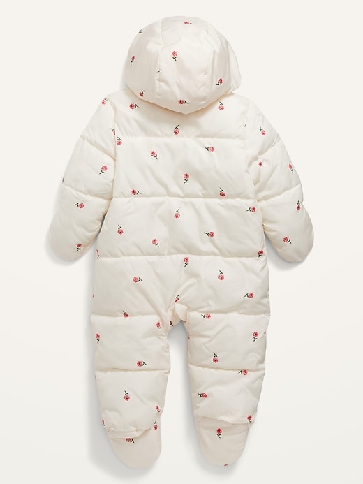 View large product image 2 of 3. Unisex Frost-Free Hooded Snowsuit for Baby