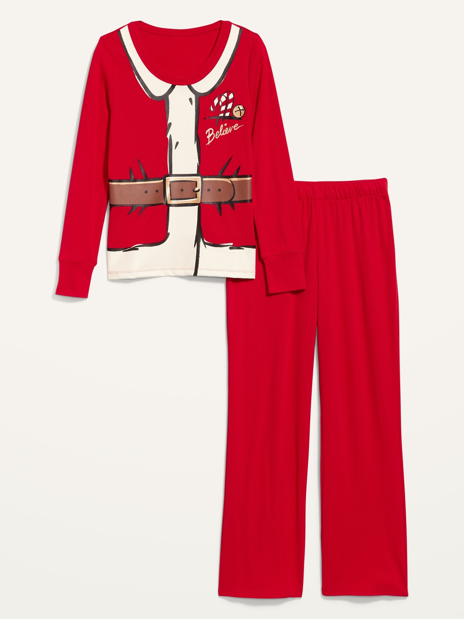 Holiday Graphic Pajama Set for Women