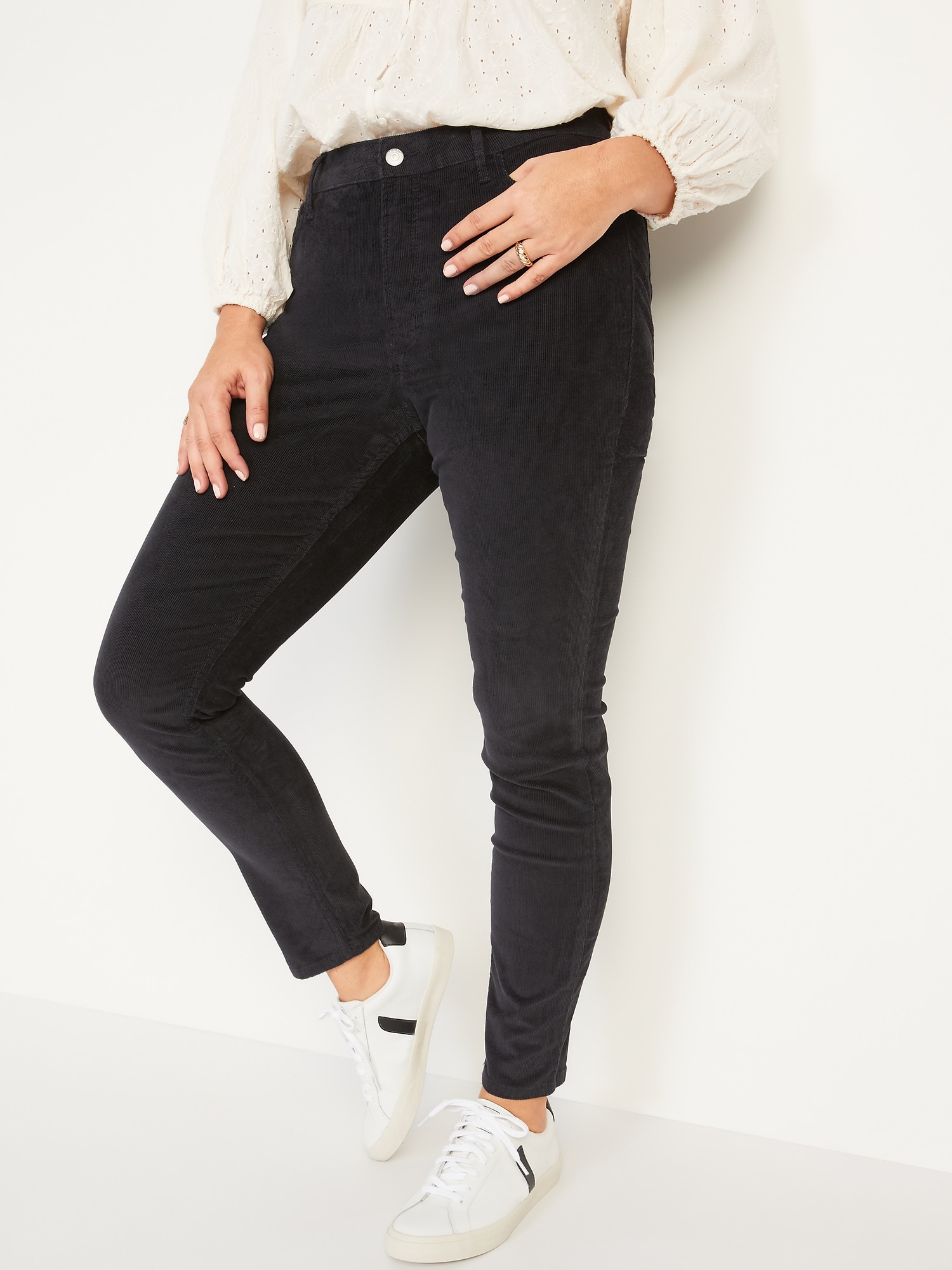 High-Waisted Rockstar Super Skinny Corduroy Pants for Women | Old Navy