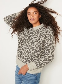 Cozy Crew-Neck Sweater for Women | Old Navy