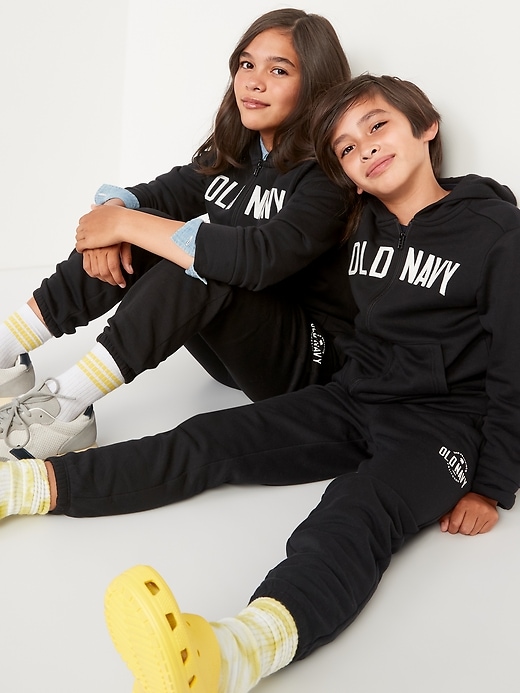 View large product image 1 of 1. Gender-Neutral Logo-Graphic Sweatpants For Kids