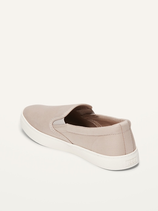 Image number 4 showing, Canvas Slip-On Sneakers